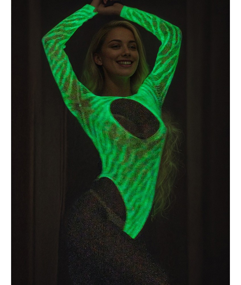 Sextoys, sexshop, loveshop, lingerie sexy : Bodys & Teddys : Body blanc sexy et lumineux