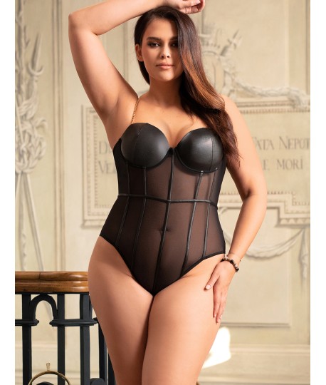 Sextoys, sexshop, loveshop, lingerie sexy : Bodys & Teddys : Sexy Body noir