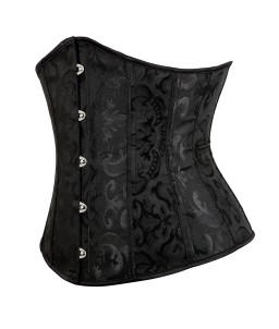 Sextoys, sexshop, loveshop, lingerie sexy : Bustiers et Corsets : Corset sexy satin noir
