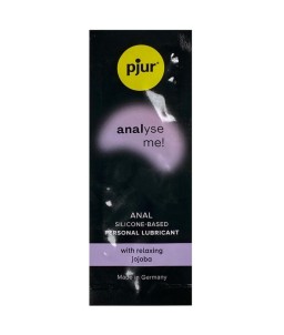 Sextoys, sexshop, loveshop, lingerie sexy : Lubrifiant anal : Pjur sachet Analyse me 2ml
