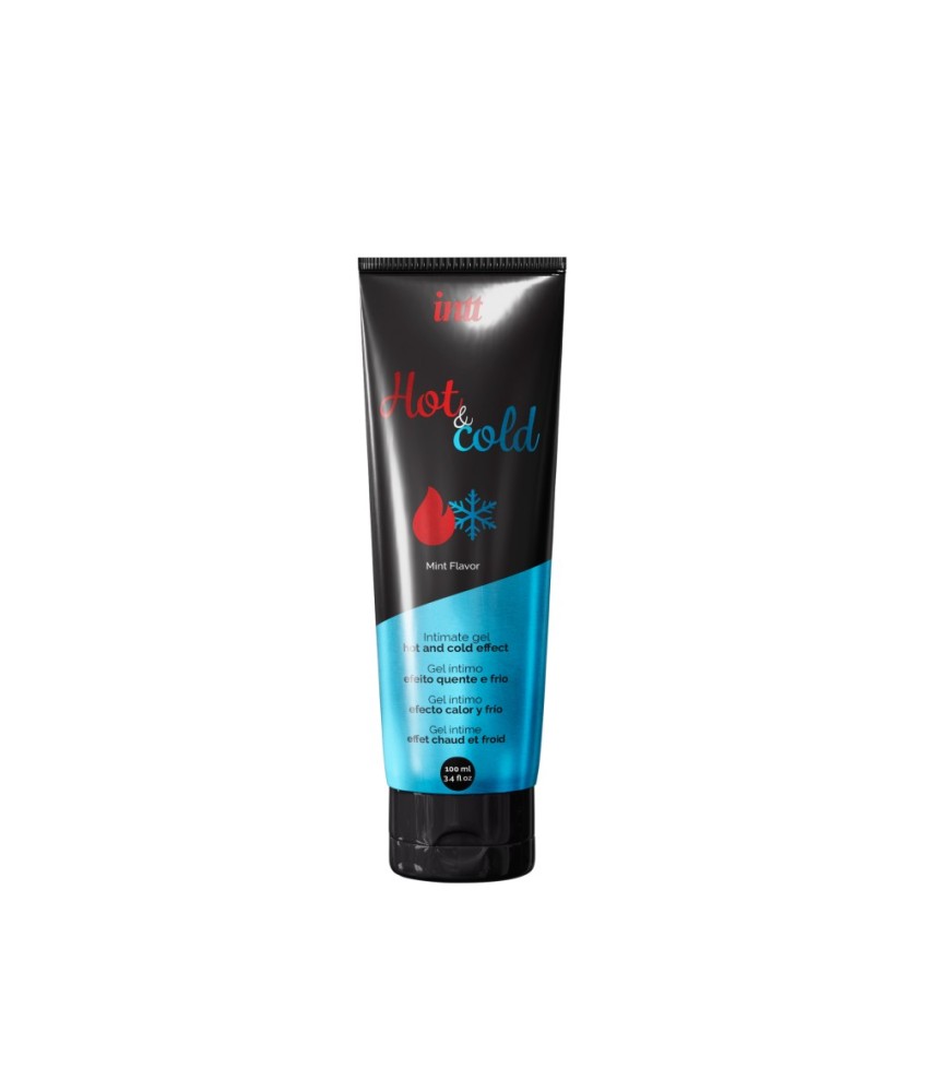 Sextoys, sexshop, loveshop, lingerie sexy : Lubrifiant à base d'eau : Intt -Lubrifiant effet chaud/froid 100ml
