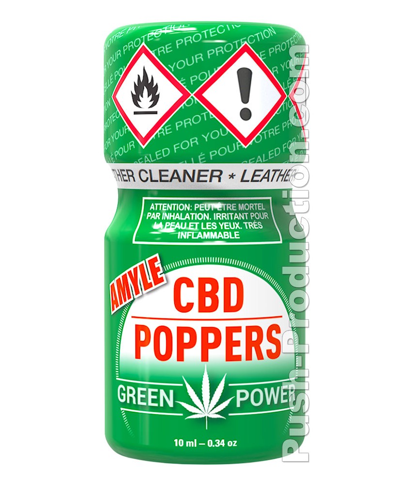 Sextoys, sexshop, loveshop, lingerie sexy : Poppers : Poppers - Cbd green power x1