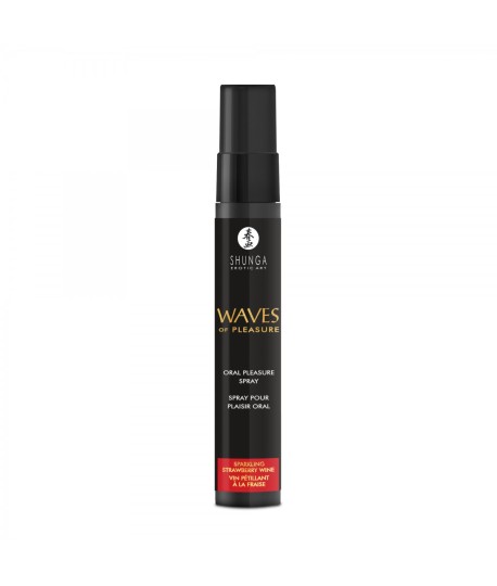 Sextoys, sexshop, loveshop, lingerie sexy : Stimulateur Clitoris : Shunga spray buccal 20ml Fraise
