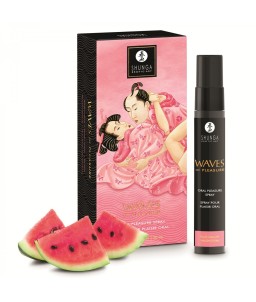 Sextoys, sexshop, loveshop, lingerie sexy : Stimulateur Clitoris : Shunga spray buccal 20ml Pastèque