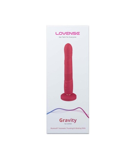 Sextoys, sexshop, loveshop, lingerie sexy : Vibromasseurs : Lovense - Vibromasseur Gravity