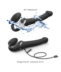 Sextoys, sexshop, loveshop, lingerie sexy : Gode Ceinture : Strap-On-Me Harnais Multi orgasme