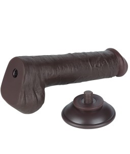 Sextoys, sexshop, loveshop, lingerie sexy : Gode Ventouse : Lovetoy - Gode Brown ventouse 20.8 cm