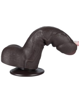 Sextoys, sexshop, loveshop, lingerie sexy : Gode Ventouse : Lovetoy - Gode Brown ventouse 18.3 cm