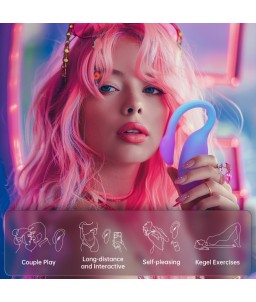 Sextoys, sexshop, loveshop, lingerie sexy : Vibro Oeuf : Magic Motion - Oeuf Flamingo max