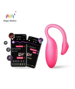 Sextoys, sexshop, loveshop, lingerie sexy : Vibro Oeuf : Magic Motion - Oeuf Flamingo max