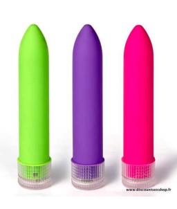 Sextoys, sexshop, loveshop, lingerie sexy : Vibro Waterproof : Vibromasseur Suede Love Rocket 13cm