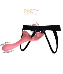 Sextoys, sexshop, loveshop, lingerie sexy : Gode Ceinture : Harnais vibrant double Twiny