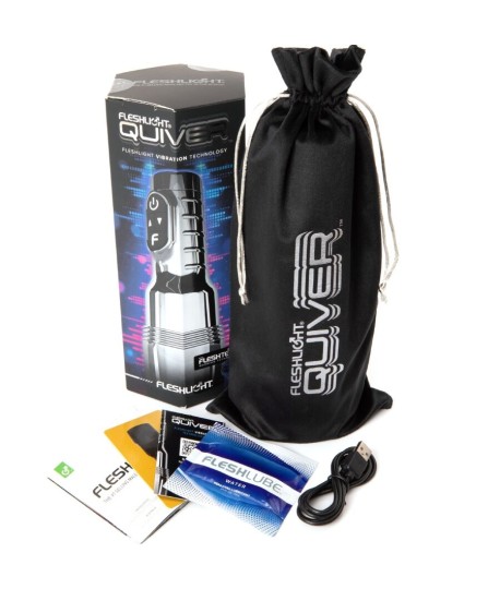 Sextoys, sexshop, loveshop, lingerie sexy : Masturbateur - Vagin Artificiel : Fleshlight masturbateur vibrant Quiver