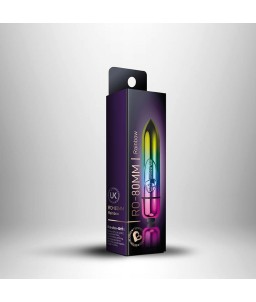 Sextoys, sexshop, loveshop, lingerie sexy : Stimulateur Clitoris : Rocks-Off- Bullet vibrant Rainbow