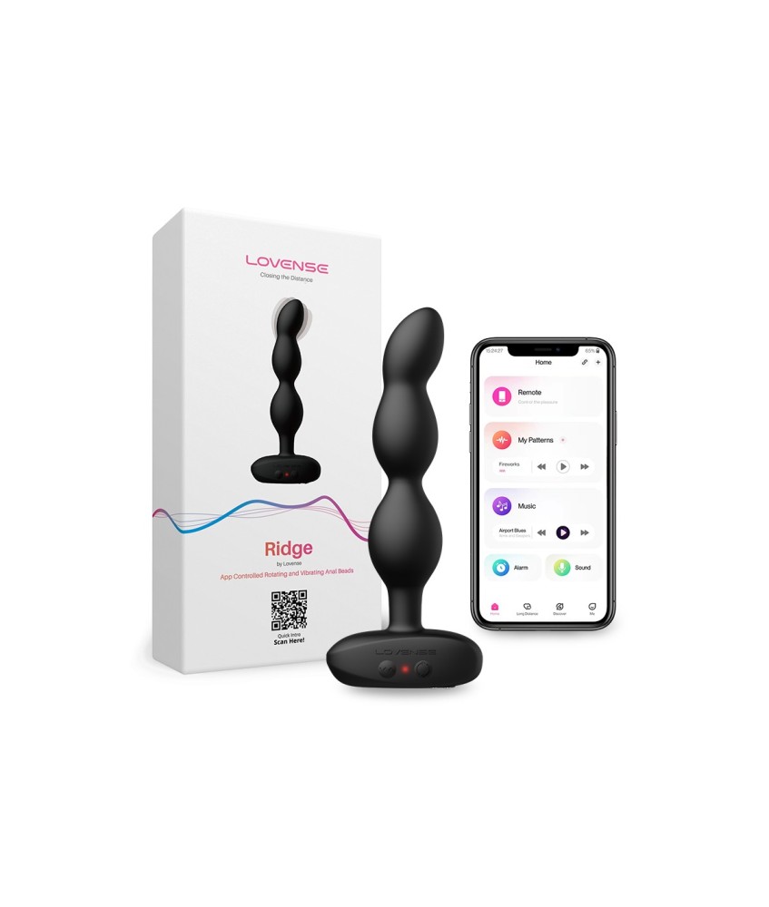 Sextoys, sexshop, loveshop, lingerie sexy : Vibro Anal : Lovense - Stimulateur anal Ridge