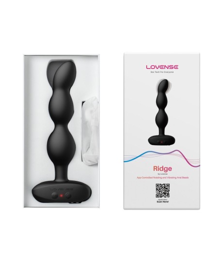 Sextoys, sexshop, loveshop, lingerie sexy : Vibro Anal : Lovense - Stimulateur anal Ridge