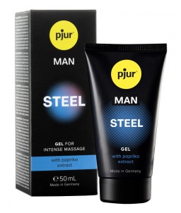 Sextoys, sexshop, loveshop, lingerie sexy : Gel Retardant et spray : Pjur- crème Man Steel 50ml