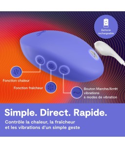 Sextoys, sexshop, loveshop, lingerie sexy : Sextoys luxe : We-Vibe - Temp