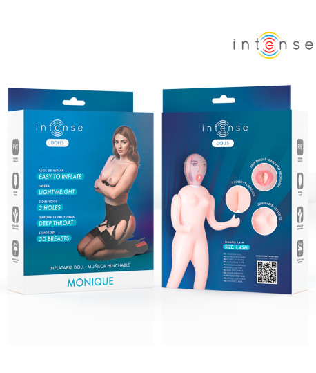 Sextoys, sexshop, loveshop, lingerie sexy : Poupée Gonflable : Poupée Gonflable Monique 3 orifices