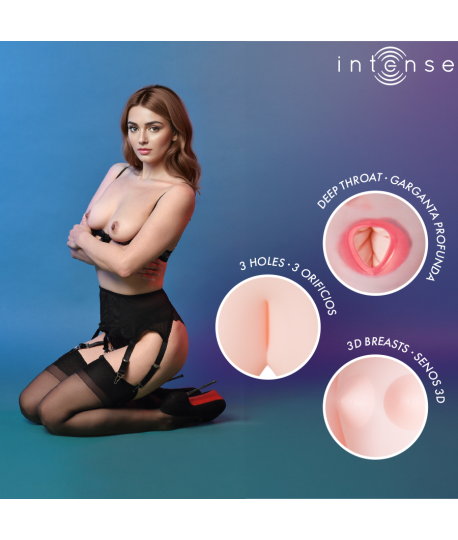 Sextoys, sexshop, loveshop, lingerie sexy : Poupée Gonflable : Poupée Gonflable Monique 3 orifices