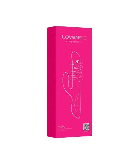 Sextoys, sexshop, loveshop, lingerie sexy : Vibromasseurs : Lovense - Vibromasseur rabbit Velvo
