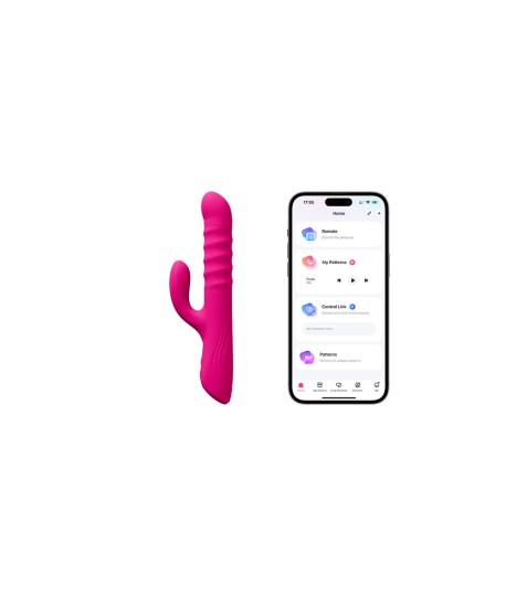 Sextoys, sexshop, loveshop, lingerie sexy : Vibromasseurs : Lovense - Vibromasseur rabbit Velvo