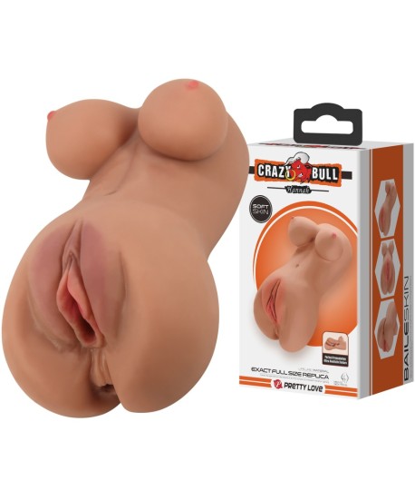 Sextoys, sexshop, loveshop, lingerie sexy : Masturbateur - Vagin Artificiel : Crazy Bull- Masturbateur Hannah vagin et anus