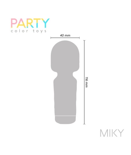 Sextoys, sexshop, loveshop, lingerie sexy : Stimulateur Clitoris : Wand Mini miky