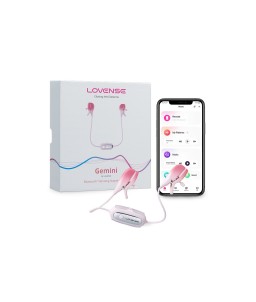 Sextoys, sexshop, loveshop, lingerie sexy : Electro-Stimulation : Lovense- Pince vibrantes Gemini