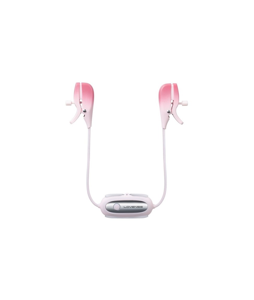 Sextoys, sexshop, loveshop, lingerie sexy : Electro-Stimulation : Lovense- Pince vibrantes Gemini