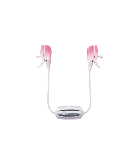 Sextoys, sexshop, loveshop, lingerie sexy : Electro-Stimulation : Lovense- Pince vibrantes Gemini