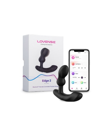 Sextoys, sexshop, loveshop, lingerie sexy : Sextoys luxe : Lovense - Vibromasseur de prostate Edge 2