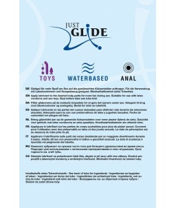 Sextoys, sexshop, loveshop, lingerie sexy : Lubrifiant à base d'eau : Pack de 3 Lubrifiant Just Glide - 200 ml