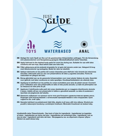 Sextoys, sexshop, loveshop, lingerie sexy : Lubrifiant à base d'eau : Pack de 3 Lubrifiant Just Glide - 200 ml