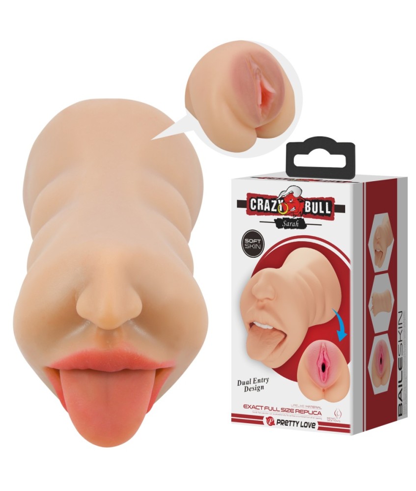 Sextoys, sexshop, loveshop, lingerie sexy : Masturbateur - Vagin Artificiel : Crazy Bull- Masturbateur homme Sarah