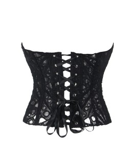 Sextoys, sexshop, loveshop, lingerie sexy : Bustiers et Corsets : Corset sexy noir