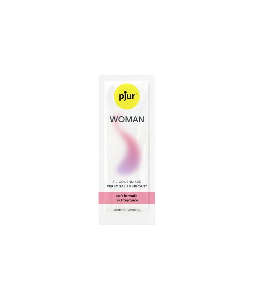 Sextoys, sexshop, loveshop, lingerie sexy : Lubrifiant à base de silicone : Pjur sachet Woman 2ml