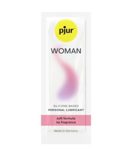 Sextoys, sexshop, loveshop, lingerie sexy : Lubrifiant à base de silicone : Pjur sachet Woman 2ml