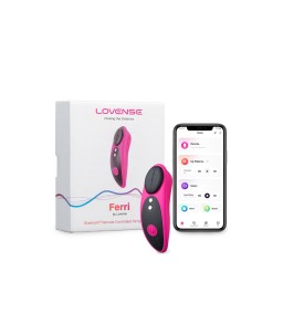 Sextoys, sexshop, loveshop, lingerie sexy : Stimulateur Clitoris : Vibro connecté Ferri - Lovense