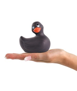 Sextoys, sexshop, loveshop, lingerie sexy : Vibro Waterproof : Canard Vibrant Mini Duckie noir
