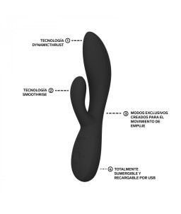 Sextoys, sexshop, loveshop, lingerie sexy : Vibro Point G : Lelo Ina thrust noir