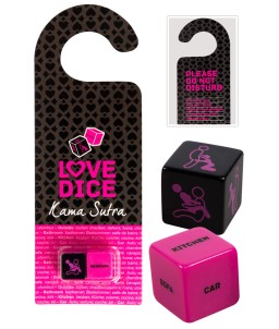 Sextoys, sexshop, loveshop, lingerie sexy : Jeux Coquins : Dés love dice kama sutra jeux érotique