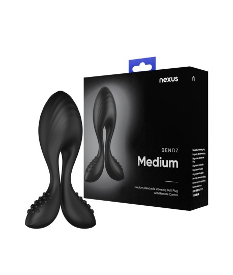 Sextoys, sexshop, loveshop, lingerie sexy : Godemichets et plugs anal : Nexus - Bendz Plug Anal Vibrant M