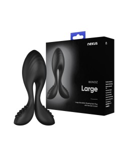 Sextoys, sexshop, loveshop, lingerie sexy : Godemichets et plugs anal : Nexus - Bendz Plug Anal Vibrant L
