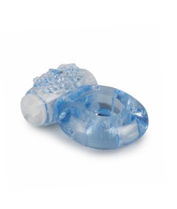 Sextoys, sexshop, loveshop, lingerie sexy : Anneaux Vibrants & Cockring : Anneau Vibrant cockring silicone bleu