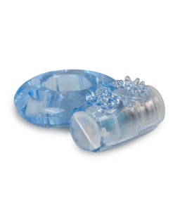 Sextoys, sexshop, loveshop, lingerie sexy : Anneaux Vibrants & Cockring : Anneau Vibrant cockring silicone bleu