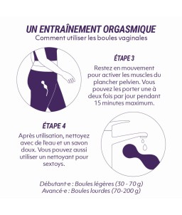 Sextoys, sexshop, loveshop, lingerie sexy : Boules de Geisha : Boules inner goddess - Fifty shades of grey