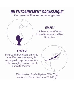 Sextoys, sexshop, loveshop, lingerie sexy : Boules de Geisha : Boules inner goddess - Fifty shades of grey