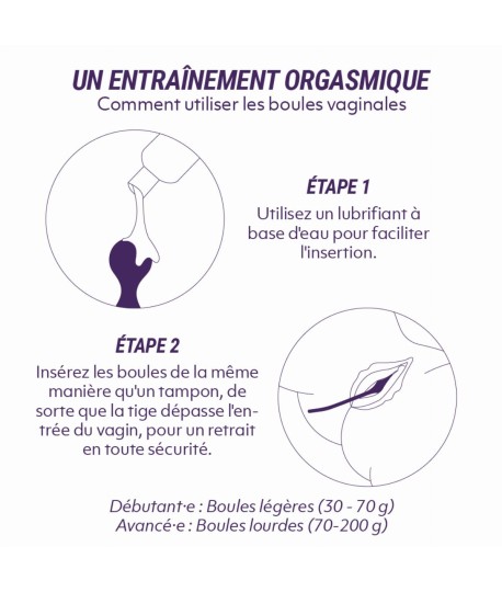 Sextoys, sexshop, loveshop, lingerie sexy : Boules de Geisha : Boules inner goddess - Fifty shades of grey