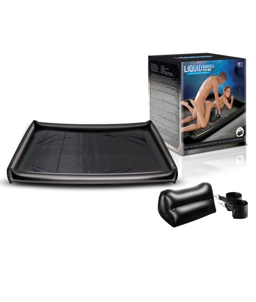 Sextoys, sexshop, loveshop, lingerie sexy : Massage Nuru : Tapis de jeu Liquid Blocker